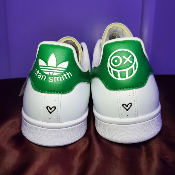MENS ADIDAS Stan Smith Andre Saraiva Love Union HQ6862 shoes; US 10 [NEW] main image 4